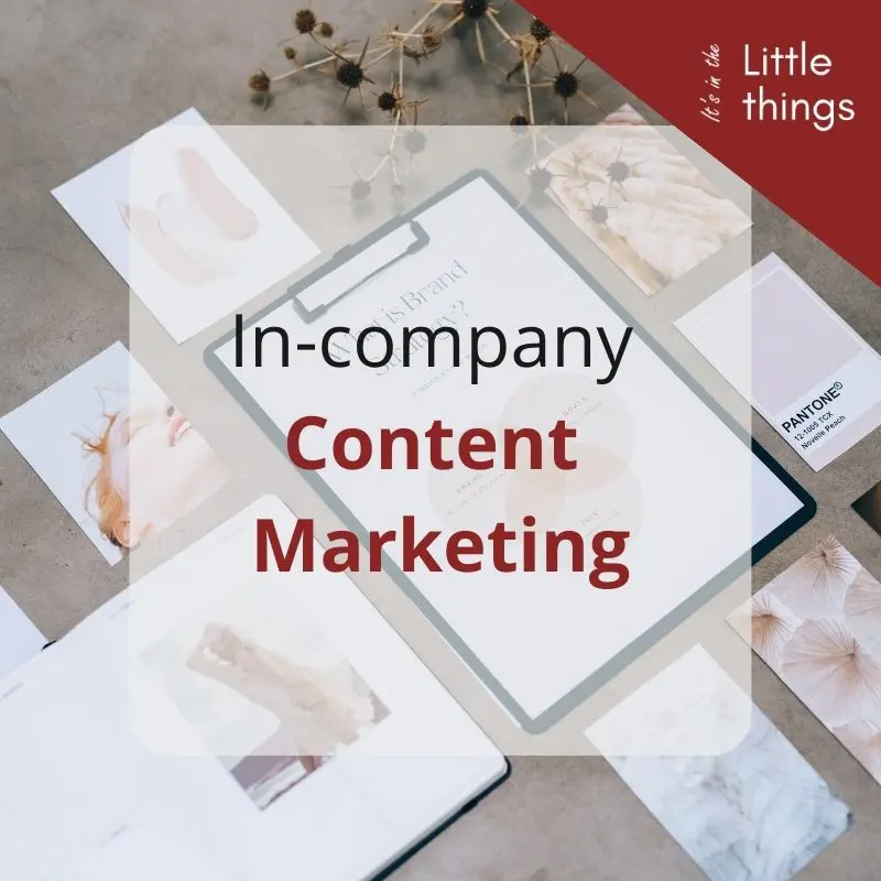 In-company training contentmarketing